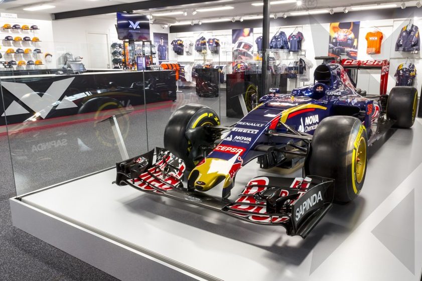 f1 car shop