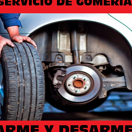 gomeria soluciones a domicilio